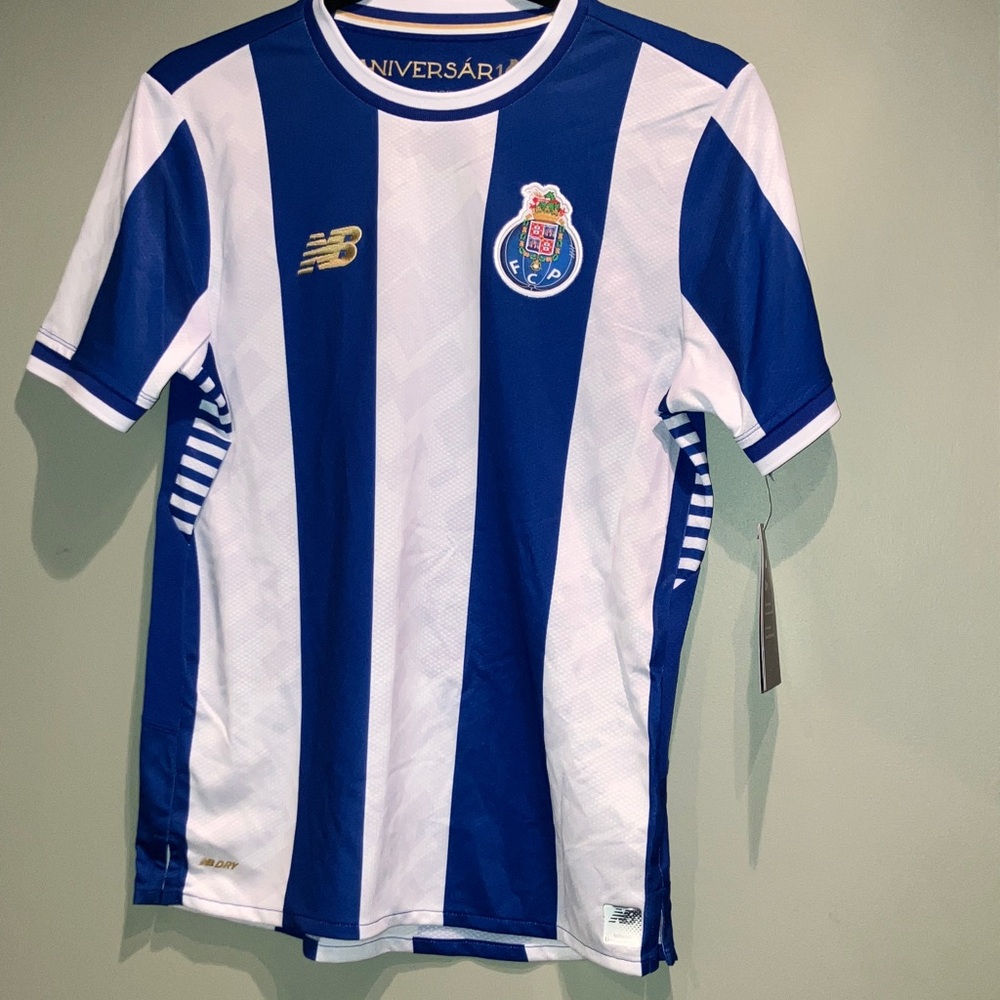 New Balance Kids FC Porto Soccer Jersey and Shorts Set NWT